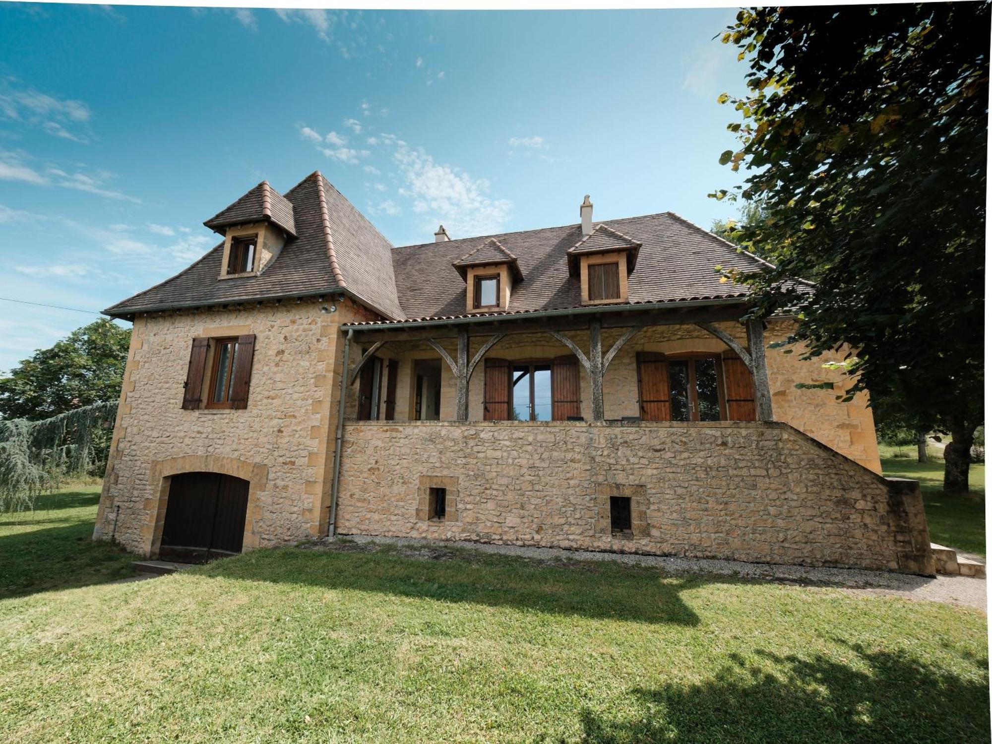Grande Maison En Perigord A 10 Mn De Sarlat Marquay Exterior foto